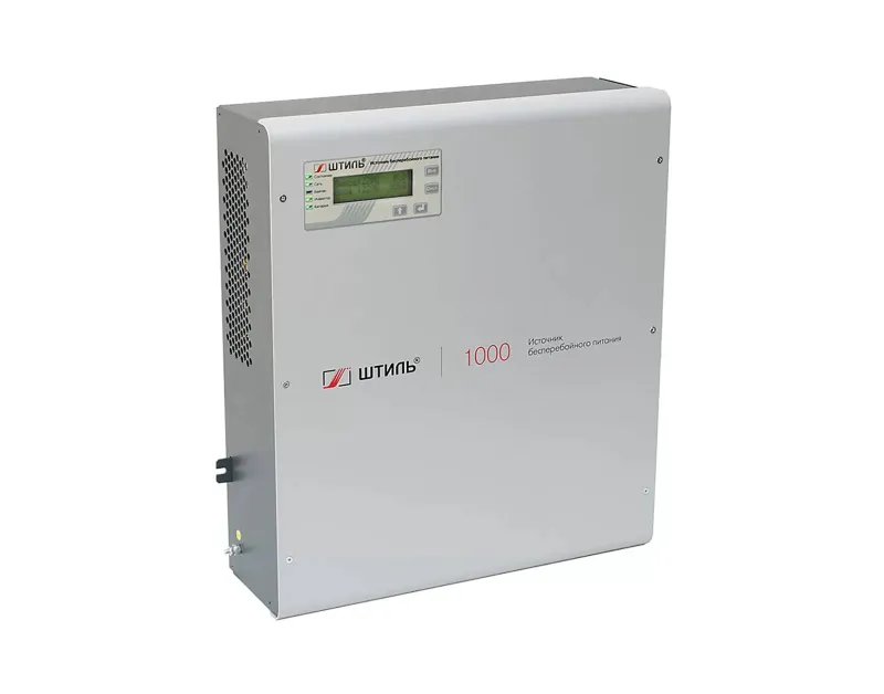 Штиль SW1000L Источник бесперебойного питания 1 кВА/0.9 кВт, настенный, внешние АКБ 36V, инверторный