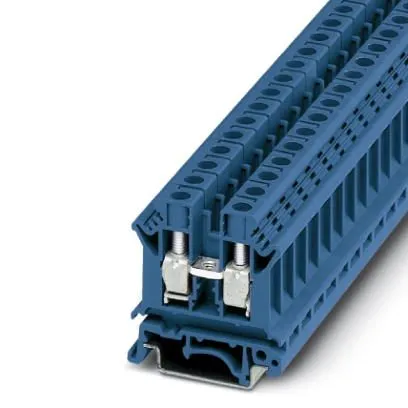 3057694 TB 10 I BU Клемма проходная (1,5мм²-16мм², 57А, 800V) синяя