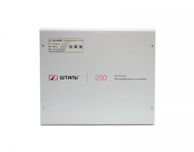 Штиль SW250 Источник бесперебойного питания 0.25 кВА/0,225 кВт, встроеная батарея 12V не установлена, инверторный