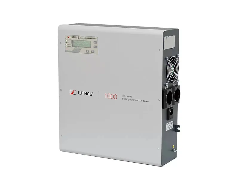Штиль SW1000L Источник бесперебойного питания 1 кВА/0.9 кВт, настенный, внешние АКБ 36V, инверторный