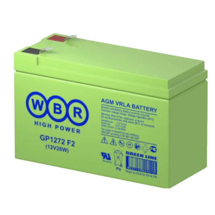 WBR GP 1272 F2 (28W) Аккумуляторная батарея (12В, 7Ач)