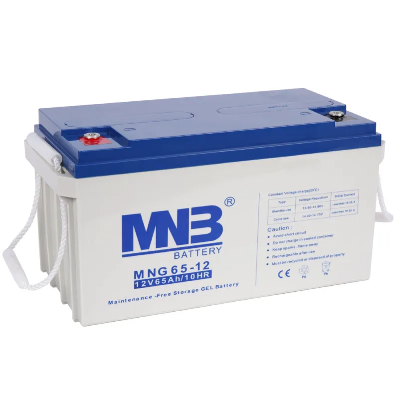 MNB MNG 65-12 Аккумуляторная батарея гелевая 12V 65 Ah