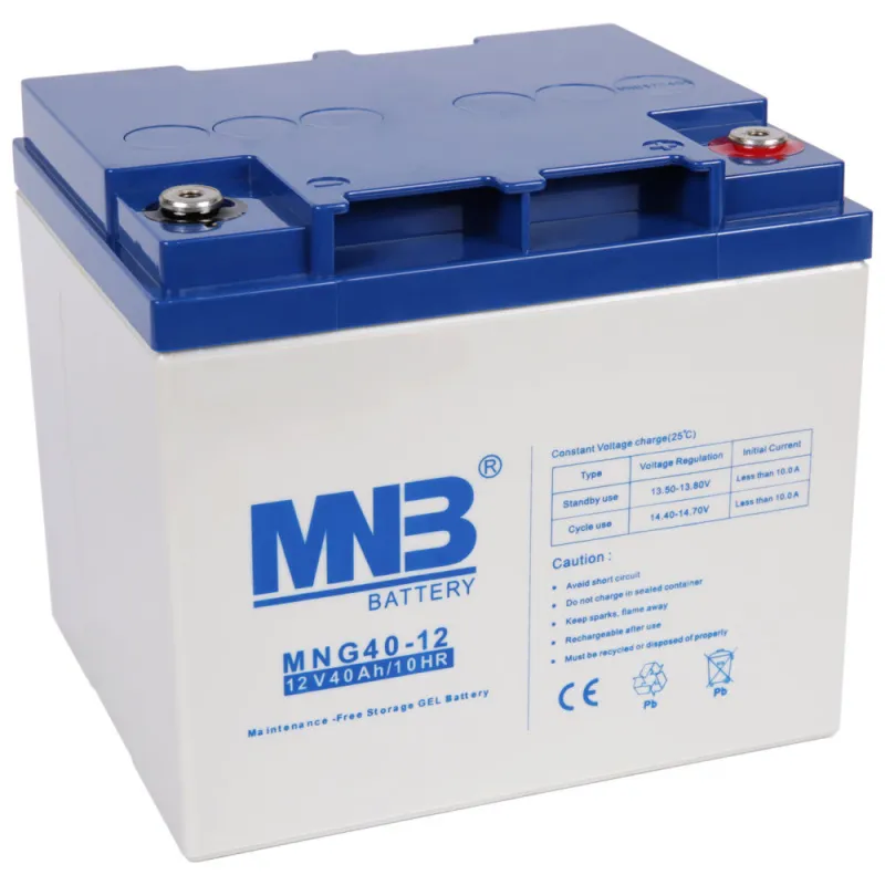 MNB MNG 40-12 Аккумуляторная батарея гелевая 12V 40 Ah